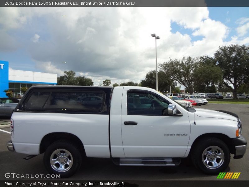 Bright White / Dark Slate Gray 2003 Dodge Ram 1500 ST Regular Cab