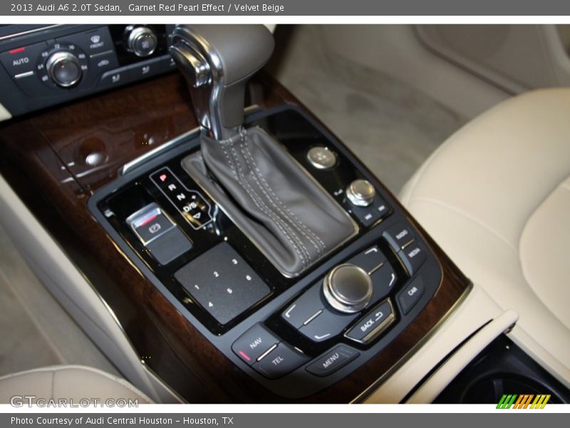 Garnet Red Pearl Effect / Velvet Beige 2013 Audi A6 2.0T Sedan