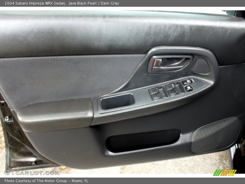 Java Black Pearl / Dark Gray 2004 Subaru Impreza WRX Sedan