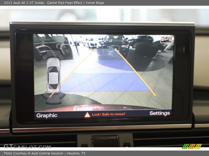Garnet Red Pearl Effect / Velvet Beige 2013 Audi A6 2.0T Sedan