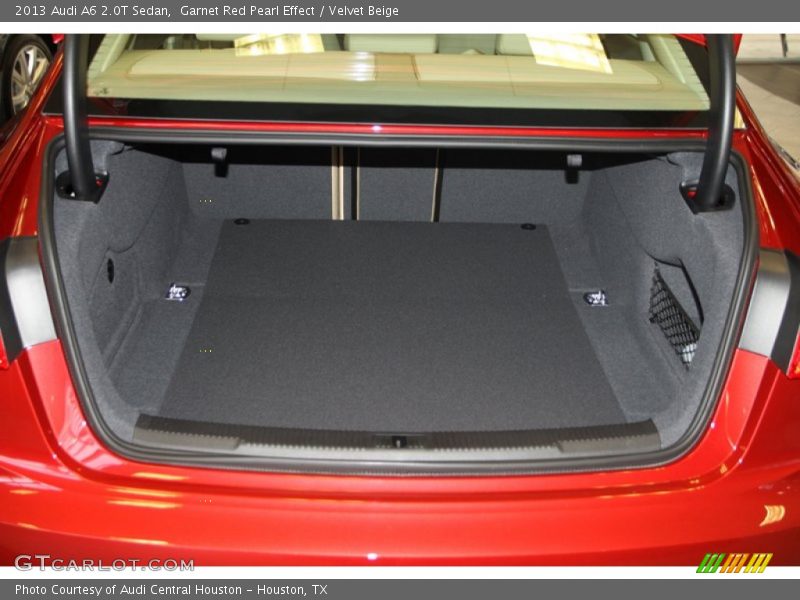 Garnet Red Pearl Effect / Velvet Beige 2013 Audi A6 2.0T Sedan