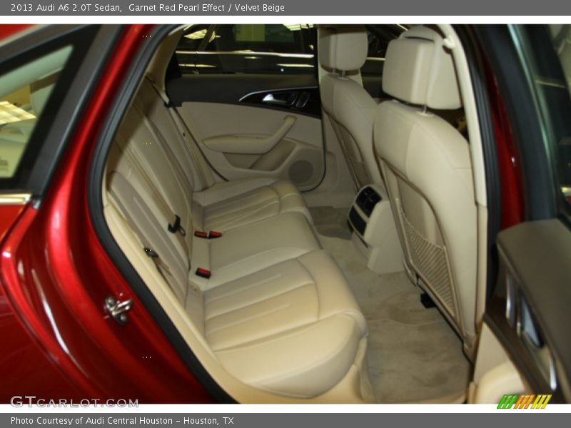 Garnet Red Pearl Effect / Velvet Beige 2013 Audi A6 2.0T Sedan