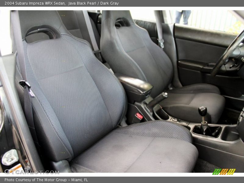 Front Seat of 2004 Impreza WRX Sedan