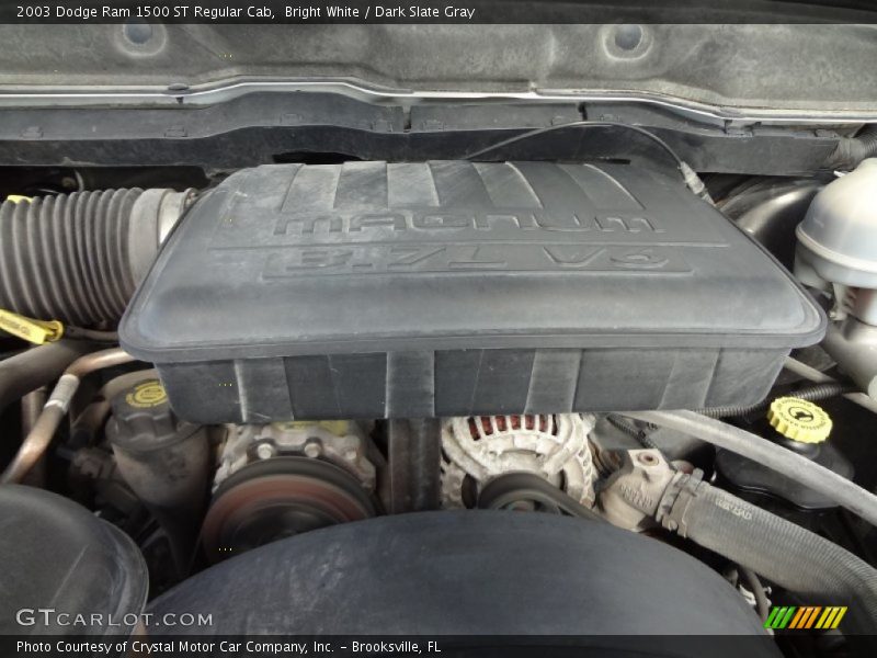 Bright White / Dark Slate Gray 2003 Dodge Ram 1500 ST Regular Cab