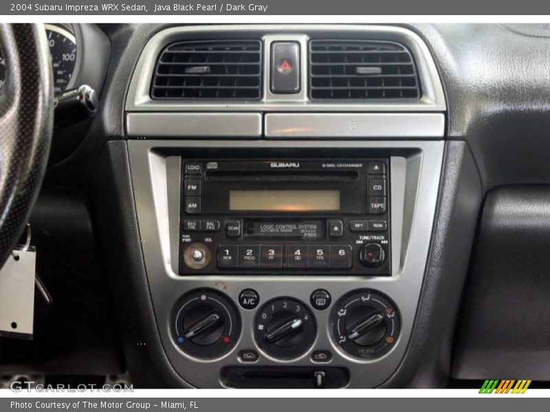 Controls of 2004 Impreza WRX Sedan