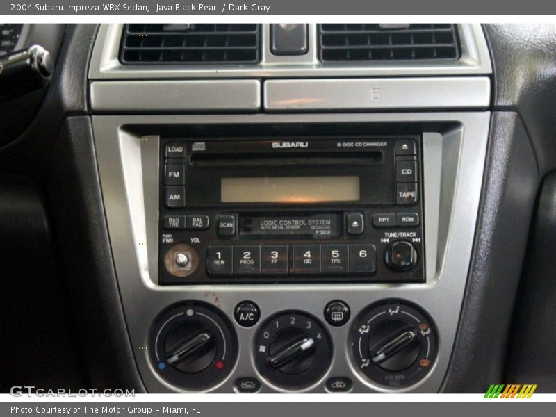 Audio System of 2004 Impreza WRX Sedan