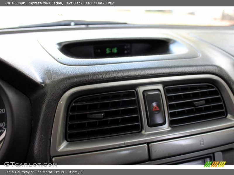 Java Black Pearl / Dark Gray 2004 Subaru Impreza WRX Sedan