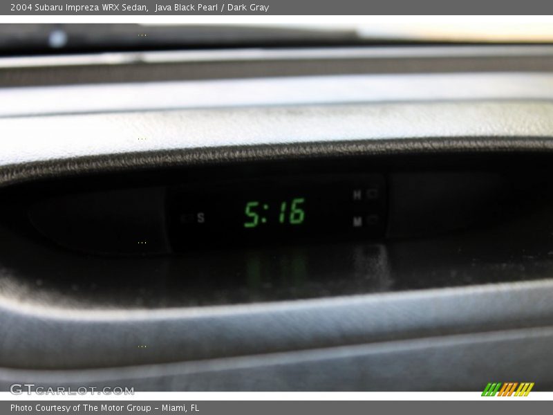 Java Black Pearl / Dark Gray 2004 Subaru Impreza WRX Sedan