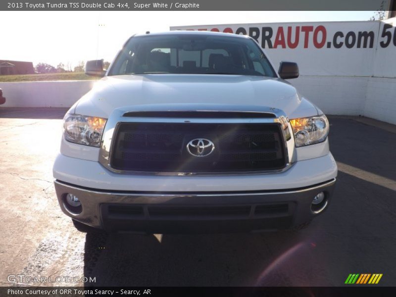 Super White / Graphite 2013 Toyota Tundra TSS Double Cab 4x4