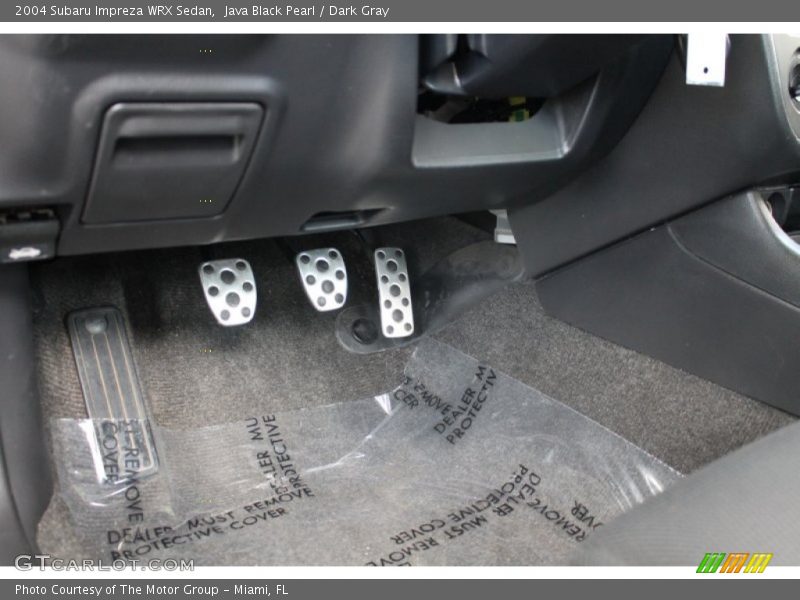 Java Black Pearl / Dark Gray 2004 Subaru Impreza WRX Sedan