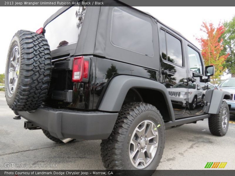 Black / Black 2013 Jeep Wrangler Unlimited Rubicon 4x4