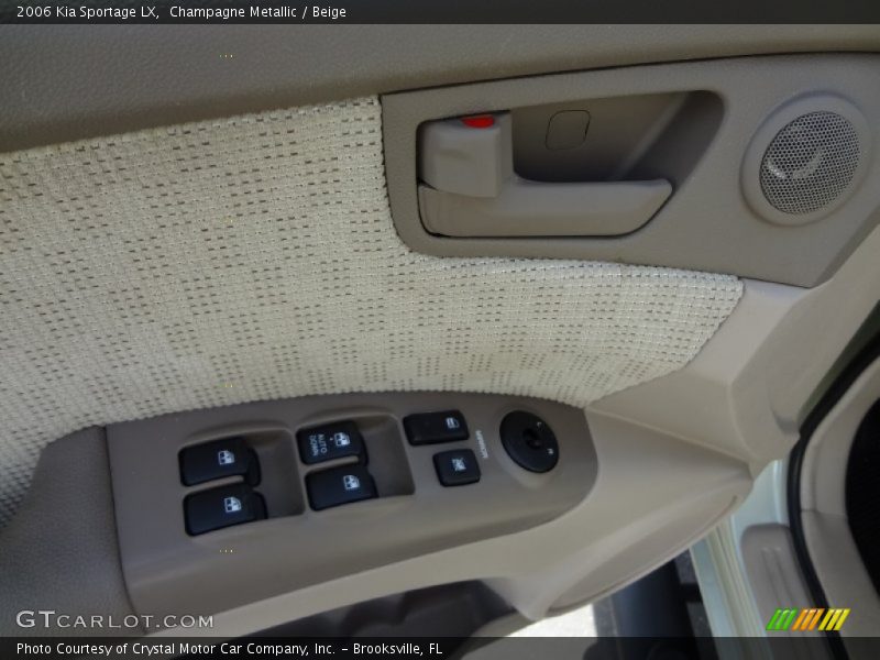 Champagne Metallic / Beige 2006 Kia Sportage LX