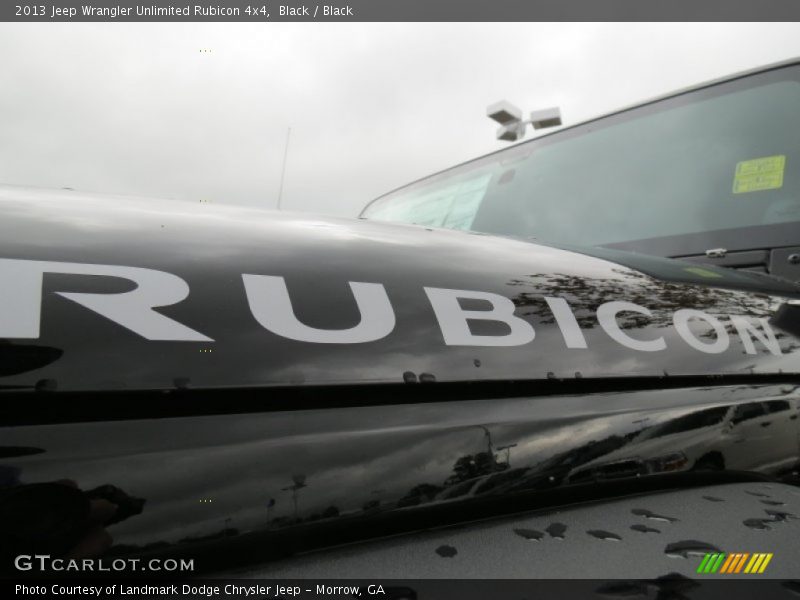 Black / Black 2013 Jeep Wrangler Unlimited Rubicon 4x4
