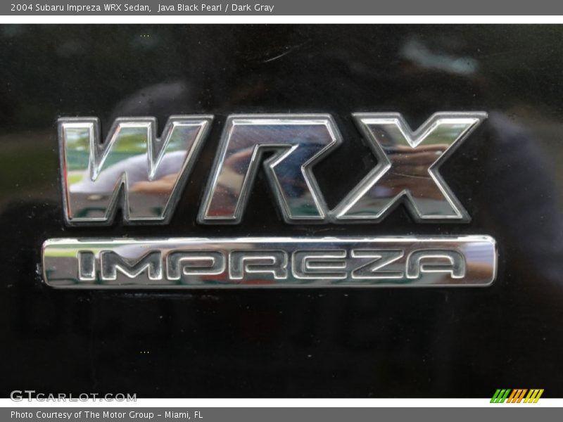Java Black Pearl / Dark Gray 2004 Subaru Impreza WRX Sedan