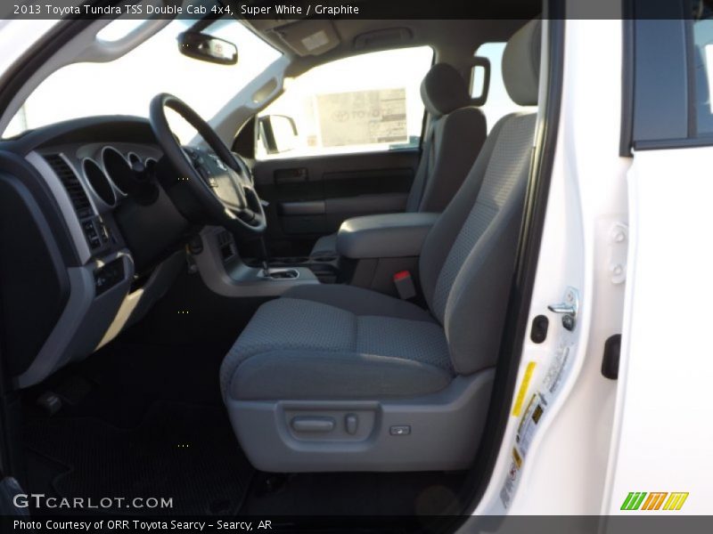 Super White / Graphite 2013 Toyota Tundra TSS Double Cab 4x4