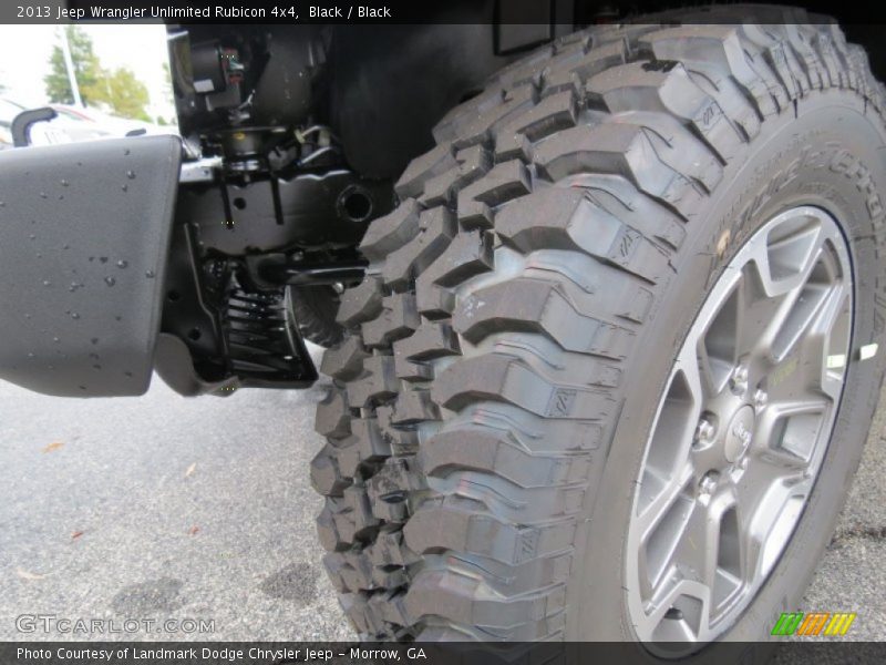 Black / Black 2013 Jeep Wrangler Unlimited Rubicon 4x4