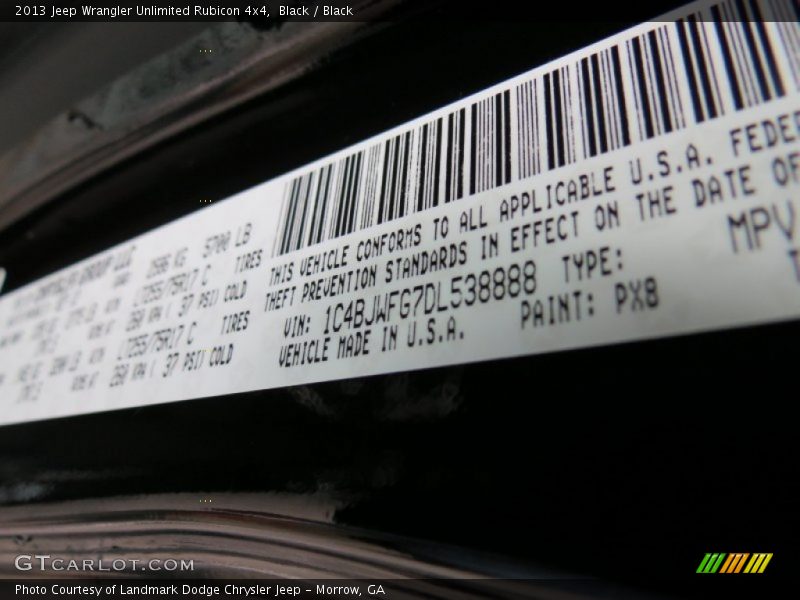 Black / Black 2013 Jeep Wrangler Unlimited Rubicon 4x4