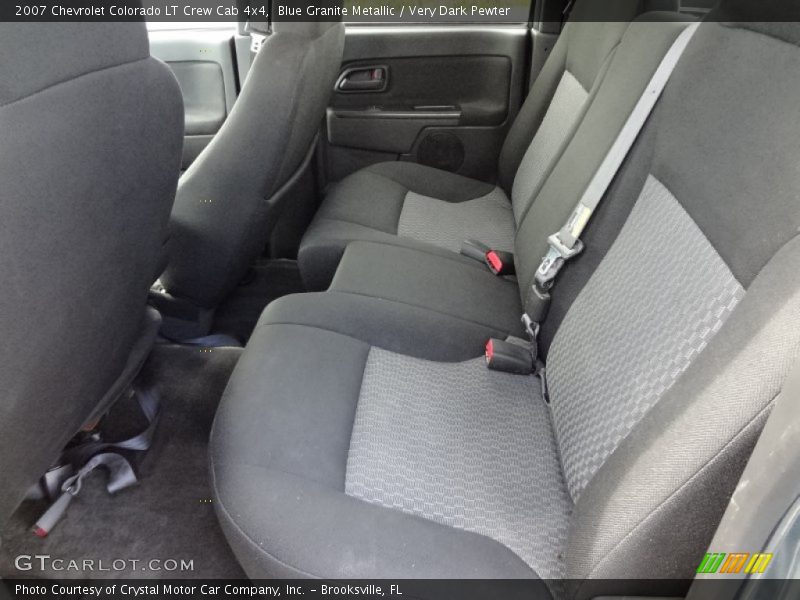 Blue Granite Metallic / Very Dark Pewter 2007 Chevrolet Colorado LT Crew Cab 4x4