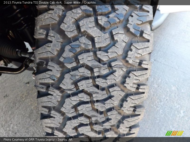 Super White / Graphite 2013 Toyota Tundra TSS Double Cab 4x4