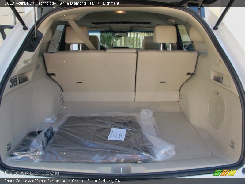 White Diamond Pearl / Parchment 2013 Acura RDX Technology
