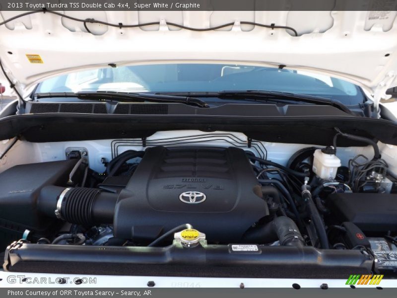 Super White / Graphite 2013 Toyota Tundra TSS Double Cab 4x4