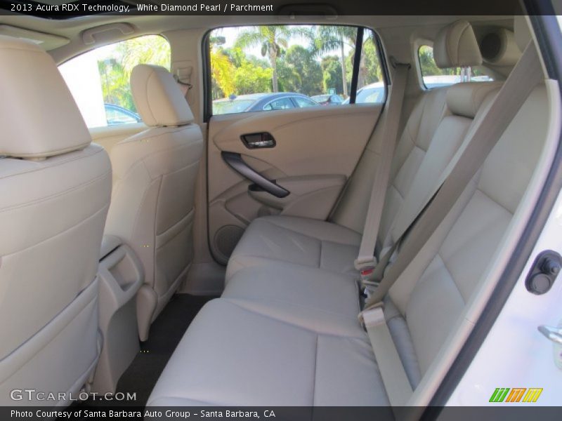White Diamond Pearl / Parchment 2013 Acura RDX Technology