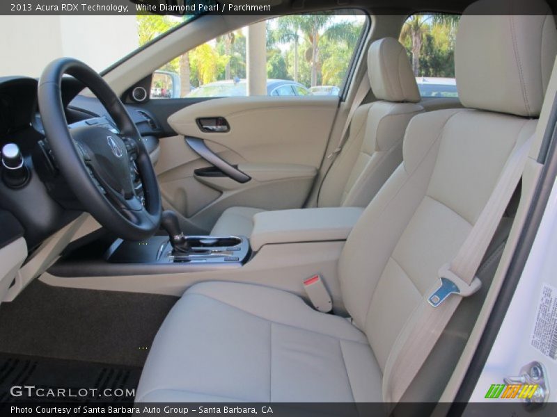 White Diamond Pearl / Parchment 2013 Acura RDX Technology