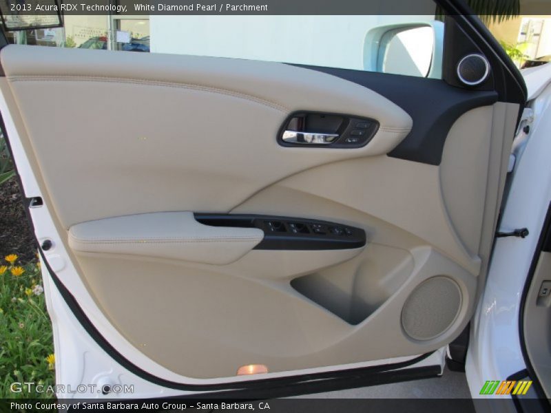 White Diamond Pearl / Parchment 2013 Acura RDX Technology