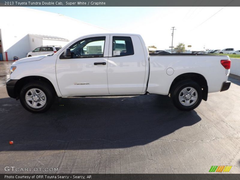 Super White / Graphite 2013 Toyota Tundra Double Cab