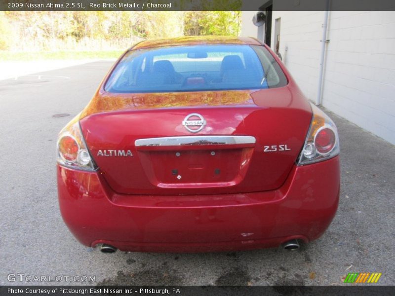 Red Brick Metallic / Charcoal 2009 Nissan Altima 2.5 SL