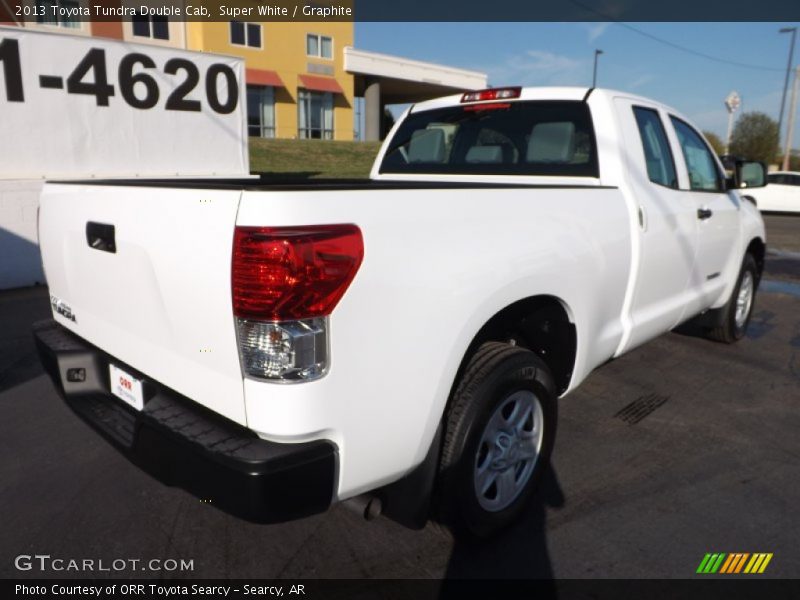 Super White / Graphite 2013 Toyota Tundra Double Cab