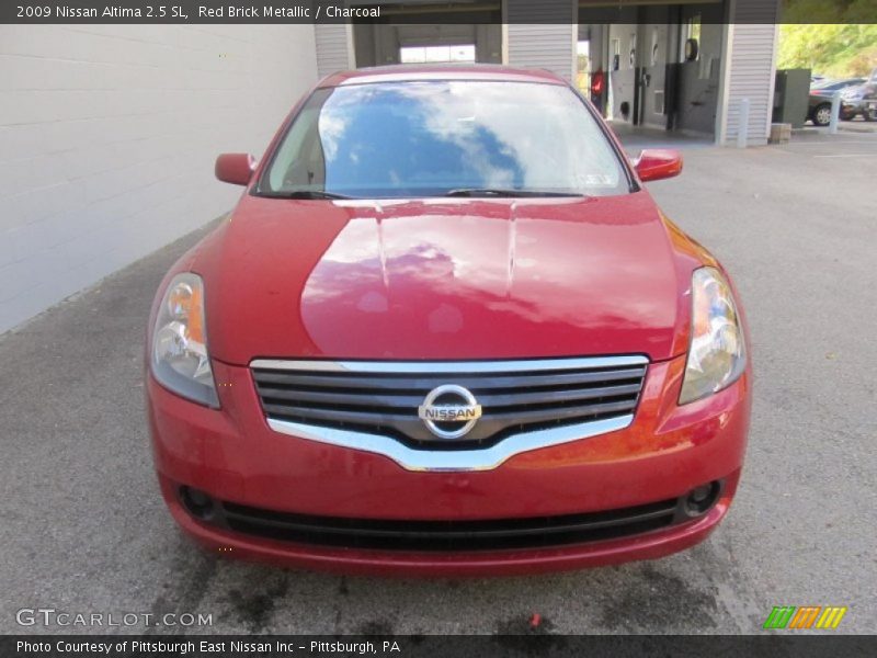 Red Brick Metallic / Charcoal 2009 Nissan Altima 2.5 SL