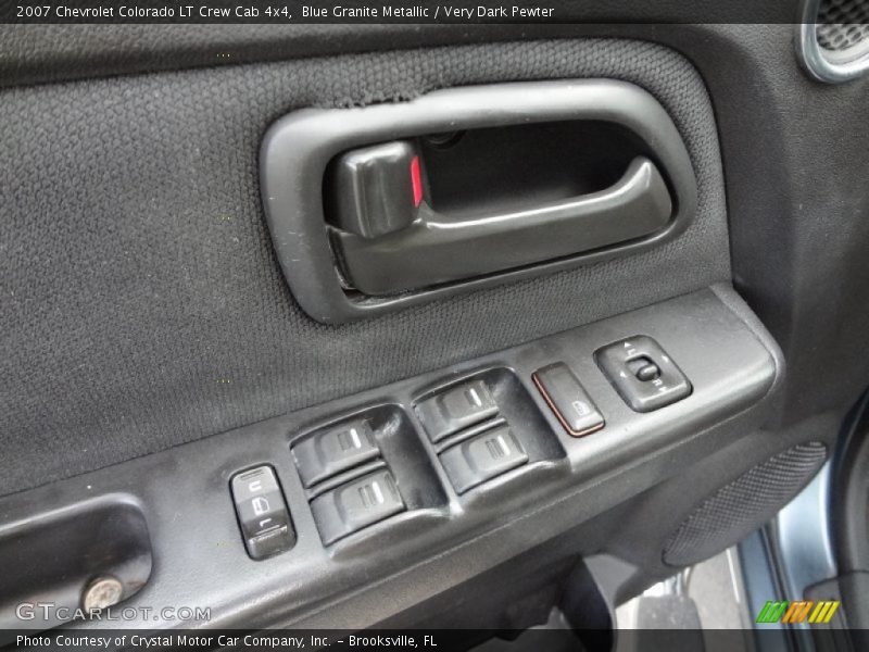 Blue Granite Metallic / Very Dark Pewter 2007 Chevrolet Colorado LT Crew Cab 4x4