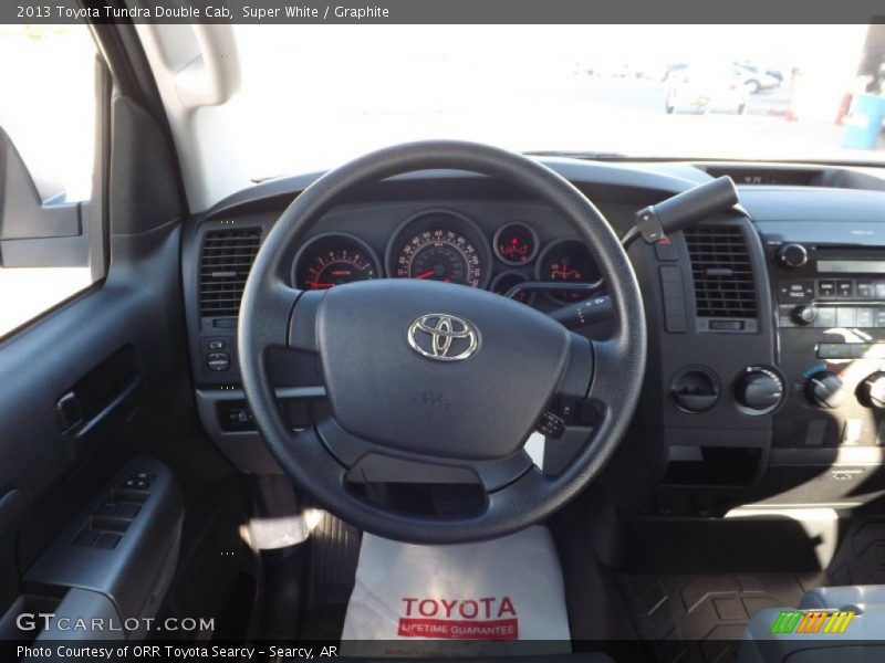 Super White / Graphite 2013 Toyota Tundra Double Cab