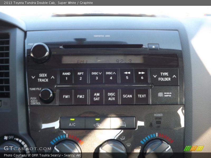 Super White / Graphite 2013 Toyota Tundra Double Cab