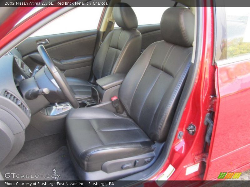 Red Brick Metallic / Charcoal 2009 Nissan Altima 2.5 SL
