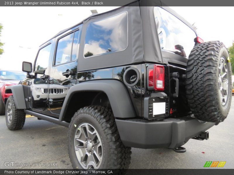Black / Black 2013 Jeep Wrangler Unlimited Rubicon 4x4