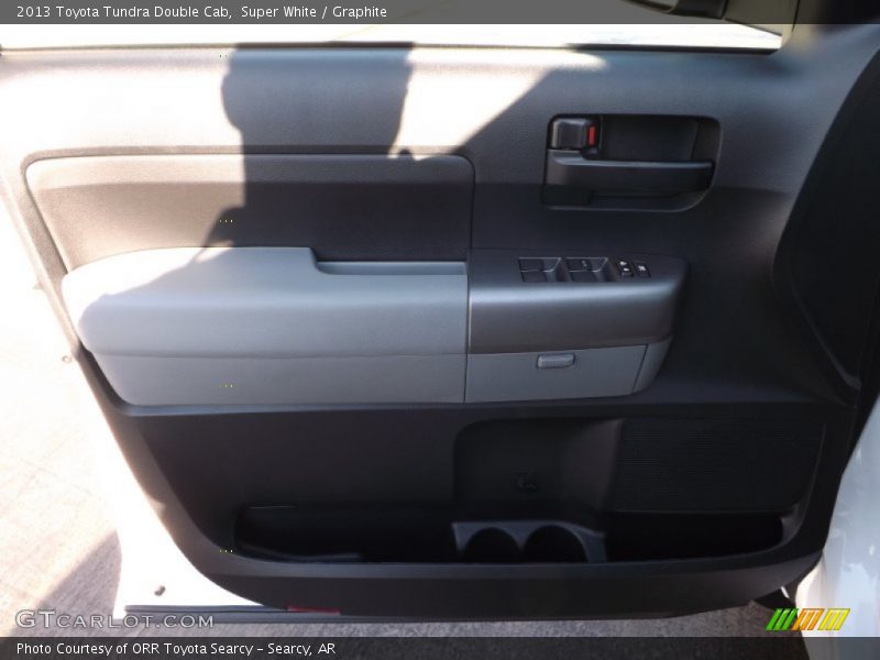 Super White / Graphite 2013 Toyota Tundra Double Cab