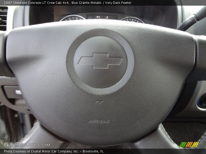 Blue Granite Metallic / Very Dark Pewter 2007 Chevrolet Colorado LT Crew Cab 4x4