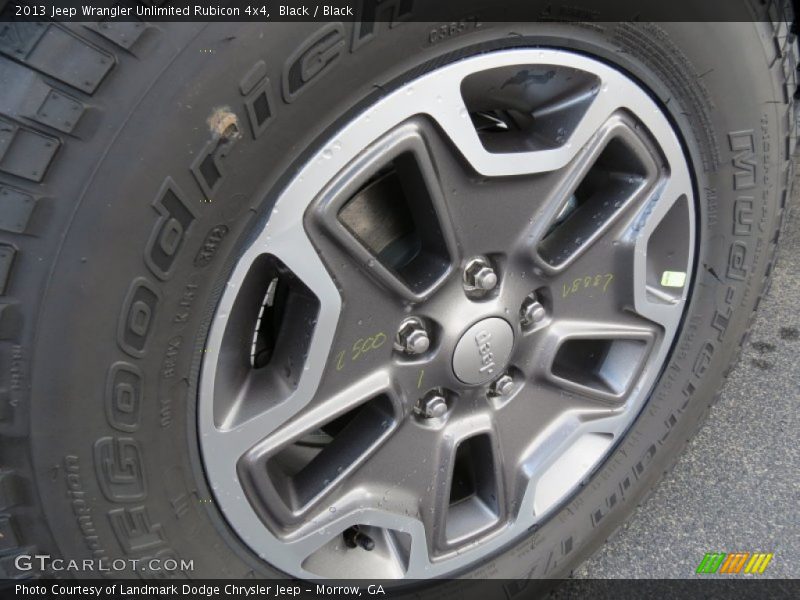Black / Black 2013 Jeep Wrangler Unlimited Rubicon 4x4