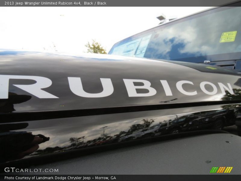 Black / Black 2013 Jeep Wrangler Unlimited Rubicon 4x4