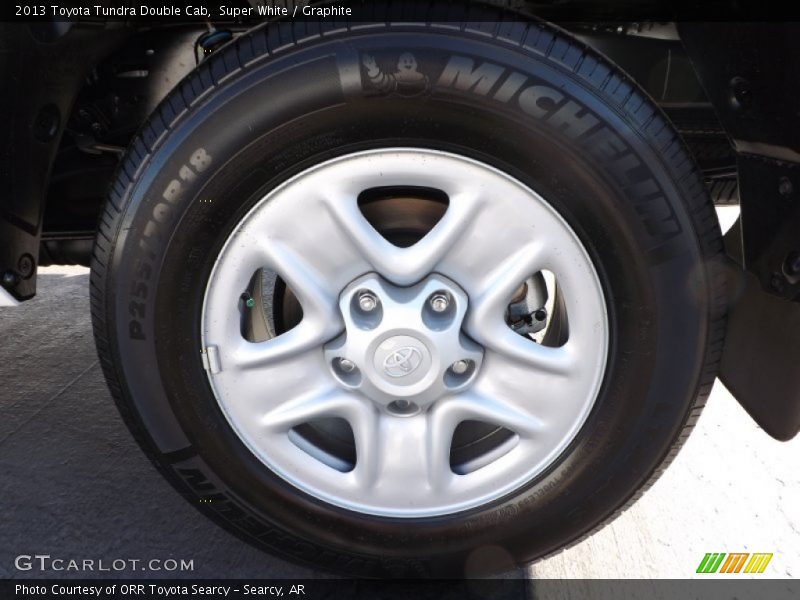 Super White / Graphite 2013 Toyota Tundra Double Cab