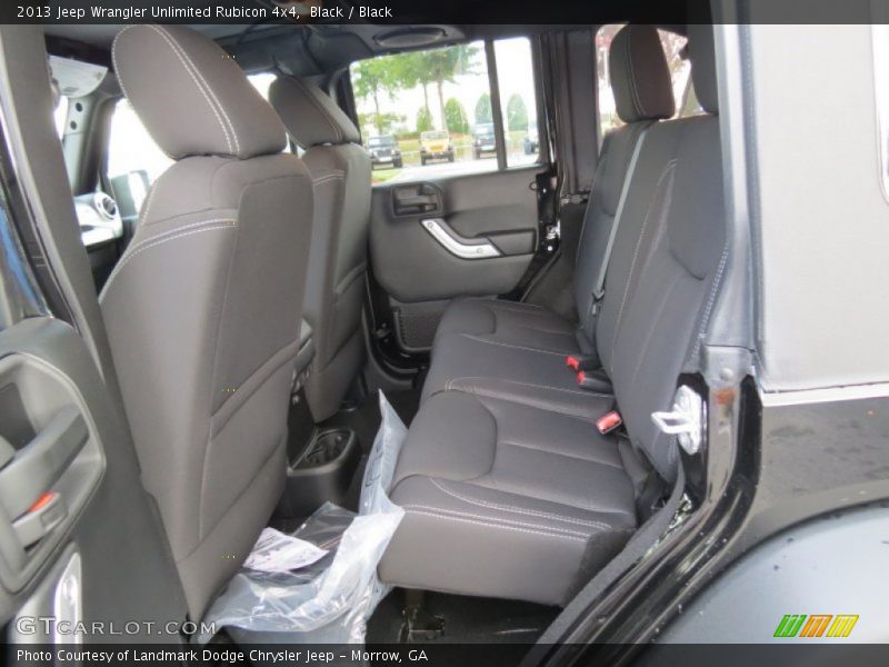 Black / Black 2013 Jeep Wrangler Unlimited Rubicon 4x4