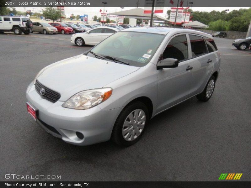 Silver Streak Mica / Stone 2007 Toyota Matrix