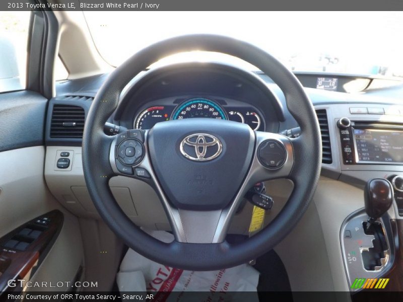 Blizzard White Pearl / Ivory 2013 Toyota Venza LE
