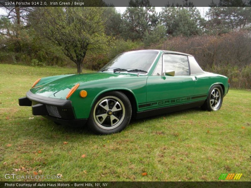 Front 3/4 View of 1974 914 2.0