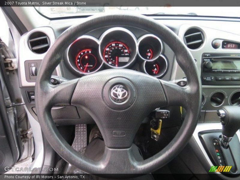 Silver Streak Mica / Stone 2007 Toyota Matrix