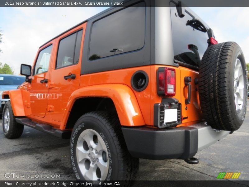  2013 Wrangler Unlimited Sahara 4x4 Crush Orange