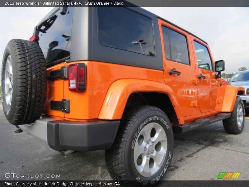  2013 Wrangler Unlimited Sahara 4x4 Crush Orange