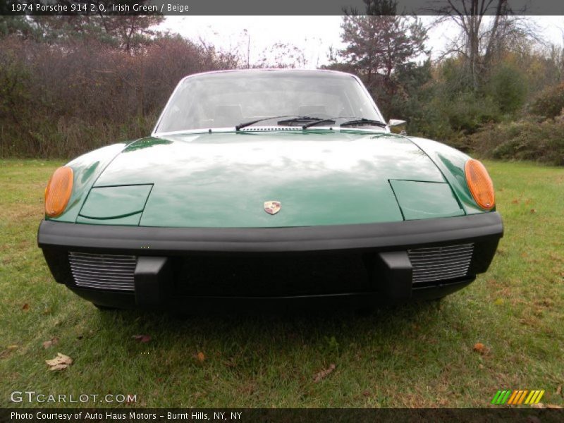 Irish Green / Beige 1974 Porsche 914 2.0